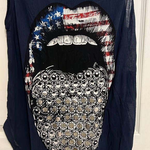 NWT Lauren Moshi tank/muscle top - Picture 2 of 3